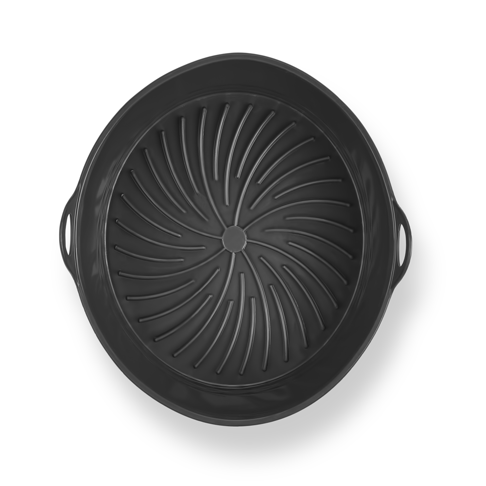 Katlanabilir Yuvarlak Airfryer Pişirme Kabı, Airfryer Pişirme Kabı, Silikon Airfryer Pişirme Kabı, Pişirme Kabı Çeşitleri